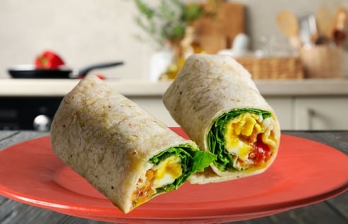 Spinach and Feta Wrap