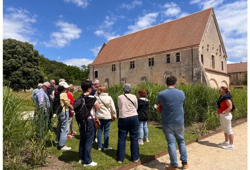 Visite de dégustation du vin à l’Abbaye  de Noirlac