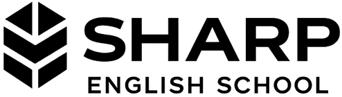 Sharp English - Aulas de inglês em micro gropos logo