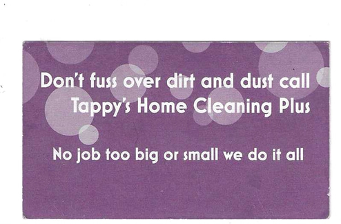 Tappy's Home Cleaning Plus logo