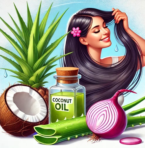 Penggunaan minyak kelapa untuk mengatasi rambut rontok
