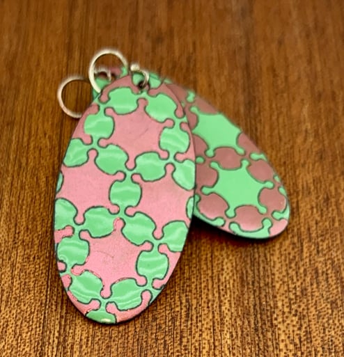 handmade jewelry, vitreous enamel
