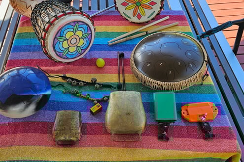 Drums and other musical instruments