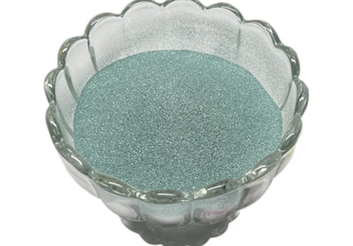 the photo of Green Silicon Carbide Grit
