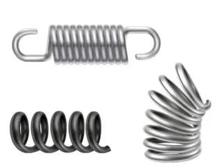molas de compressão e tração