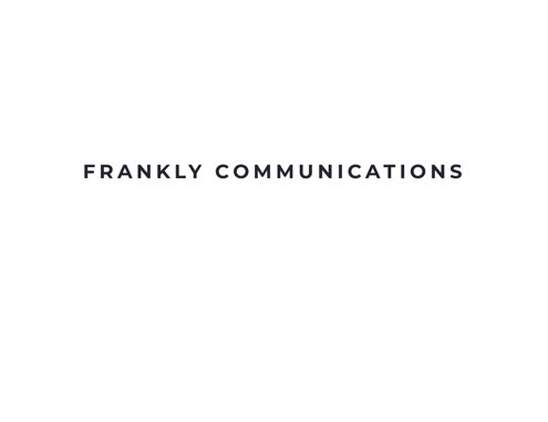 Frankly Communications Brand Marketing Agency | Denver