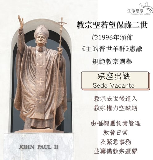 pope papacy sede vacante 宗座出缺