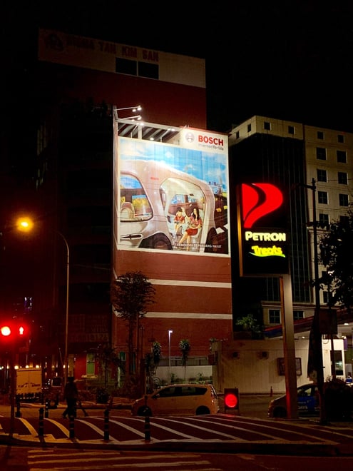 led flood light for billboard