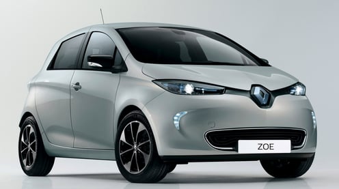 Renault Zoé 22 kWh from http://www.voiture-electrique-populaire.fr/