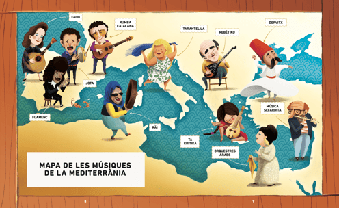 Mediterrania, una mar de músiques - El dimoni pelut edicions