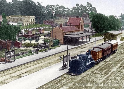 Estación Temperley c.1911
