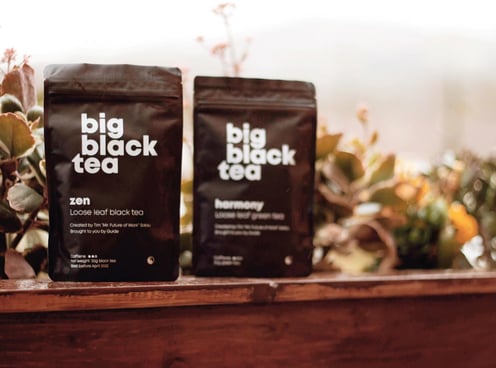 An image of two Big Black Tea bags side by side