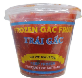 Frozen Gac Fruit, Gấc đông lạnh  UpBe Food 