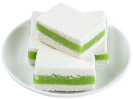 Frozen Mungbean Cake (Pandang Leaves Taste),Bánh đậu nành đông lạnh (hương vị lá dứa) UpBe Food
