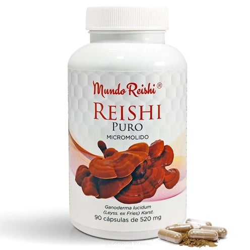 reishi puro micro molido en capsulas
