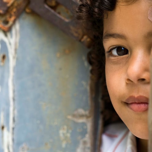 Boy in Doorway