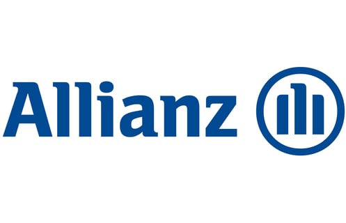 Logo de l'assurance Allianz avec qui nous sommes partenaire et garage agréé.