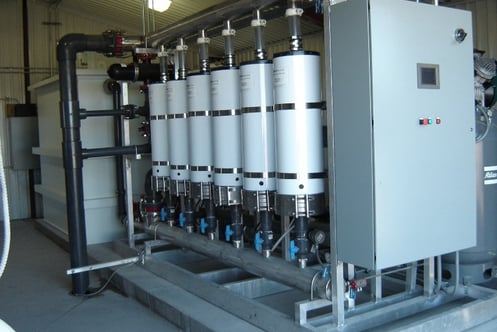 Ultrafiltration plant