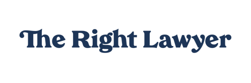 The Right Lawyer logo