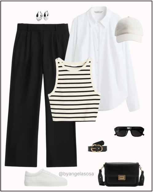 Idea de outfit para ir a clases