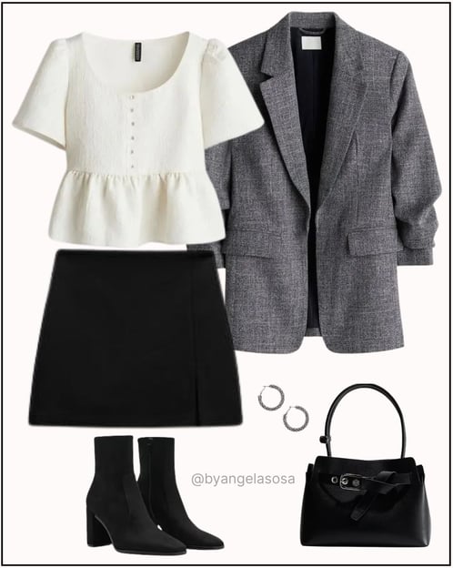 Idea de look para ir al trabajo