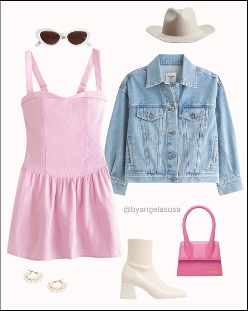 Outfit romántico para primavera verano