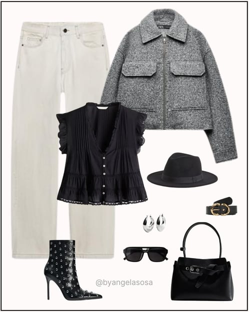 Idea de outfit casual elegante