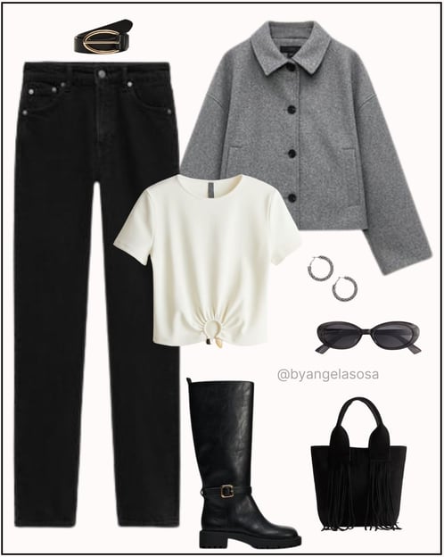 Idea de outfit casual elegante
