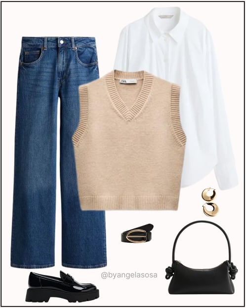 Outfit casual elegante para la oficina