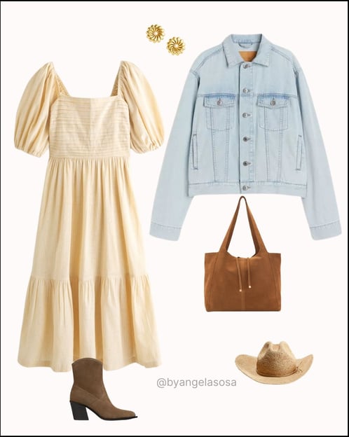 Outfit casual para primavera verano