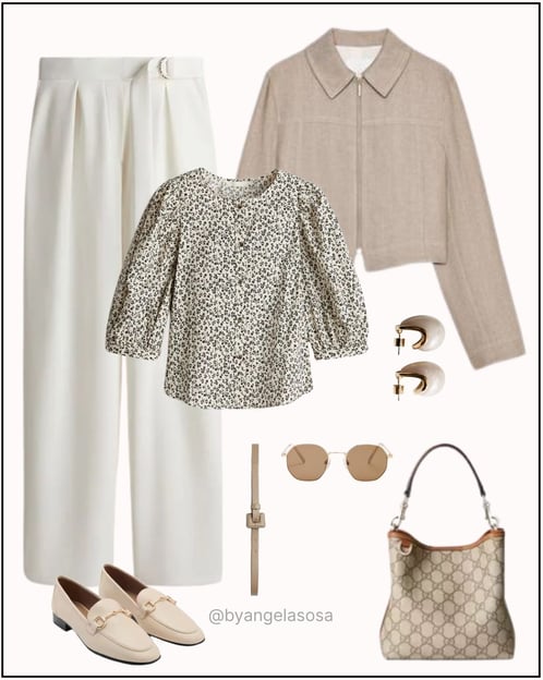 Look casual elegante para ir a clases