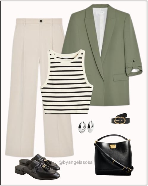 Idea de outfit para ir a trabajar