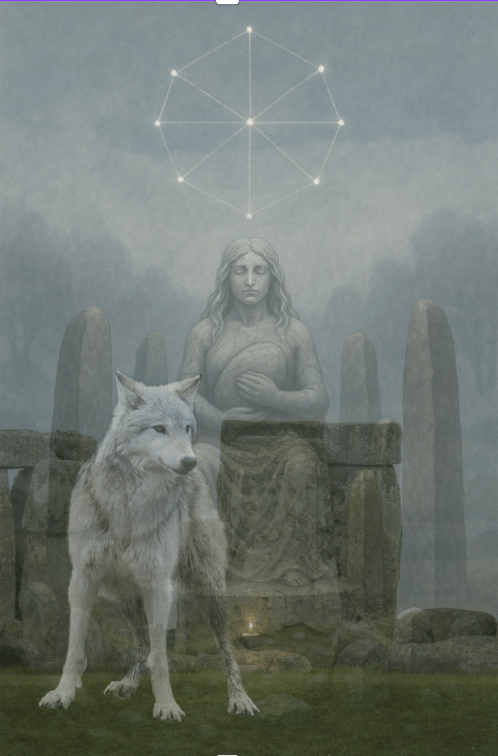 Legacy burden and wolf energy in ancestral fog,