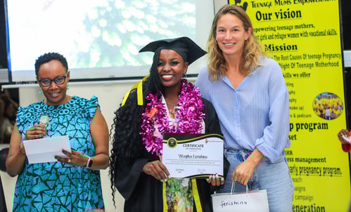 Teenage mums empowerment Graduation 2024 with our outstanding teens and honourable guests.