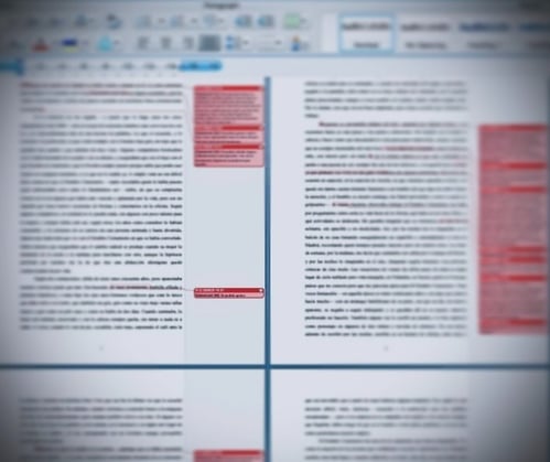 Corrección de novela en word