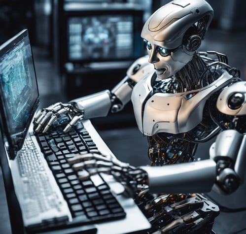 person using MacBook Pro