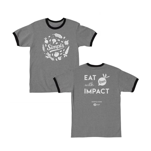 Simpls Food T shirt design hand drawn illustration