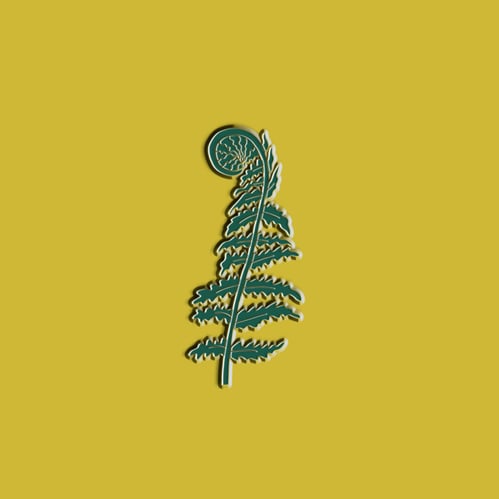 Fern City Merchandise Design Lapel Novelty pin