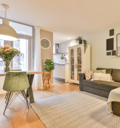 Clean home tidy space