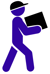Delivery of translation by courier
