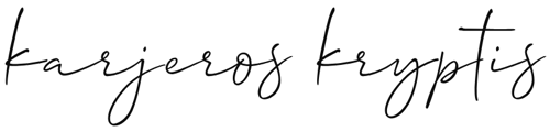 Karjeros kryptis logo