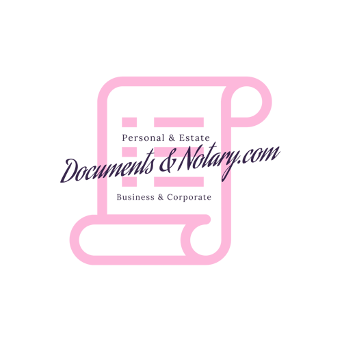 Documents and Notary logo