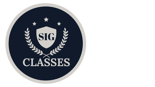 SIG CLASSES logo