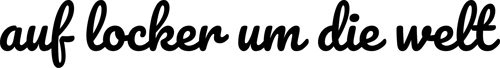 Auf locker um die Welt logo