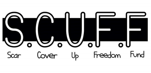 Scar Cover Up Freedom Fund (SCUFF) logo