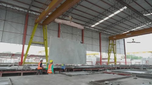Automated casting bed