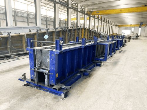 Precision steel moulds