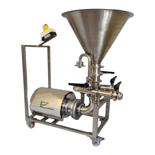 Triblender with trolley