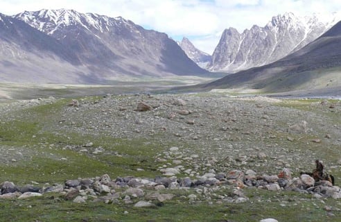 Namibian mountains and plains trek