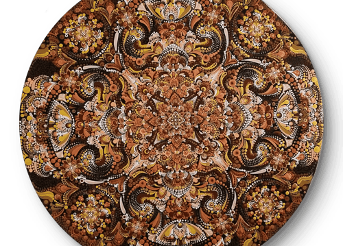 mandalas pontilhismo
